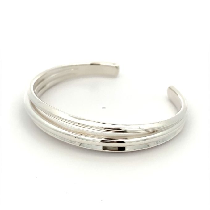 Silver Multi-Strand Cuff
