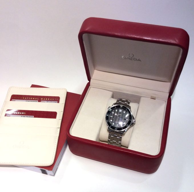 Omega Seamaster Black Wave 300M Watch