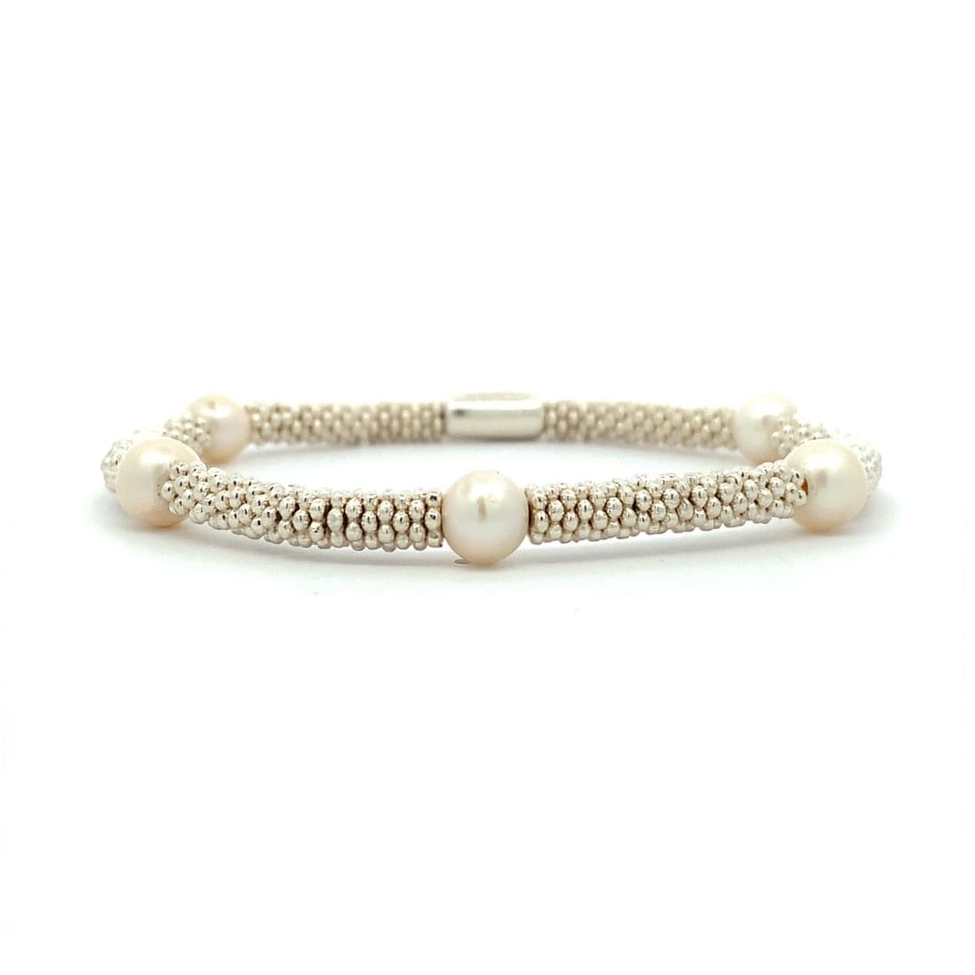 Links of London Silver Pearl Stretch Bracelet 2002106