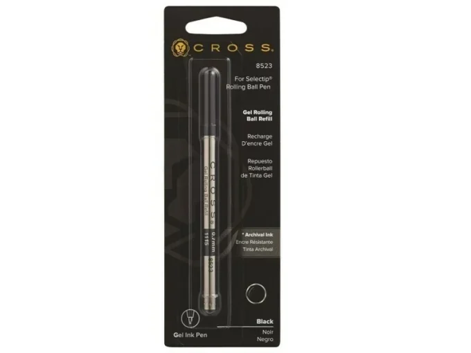 Gel Ink Rolling Ball Refill - Black