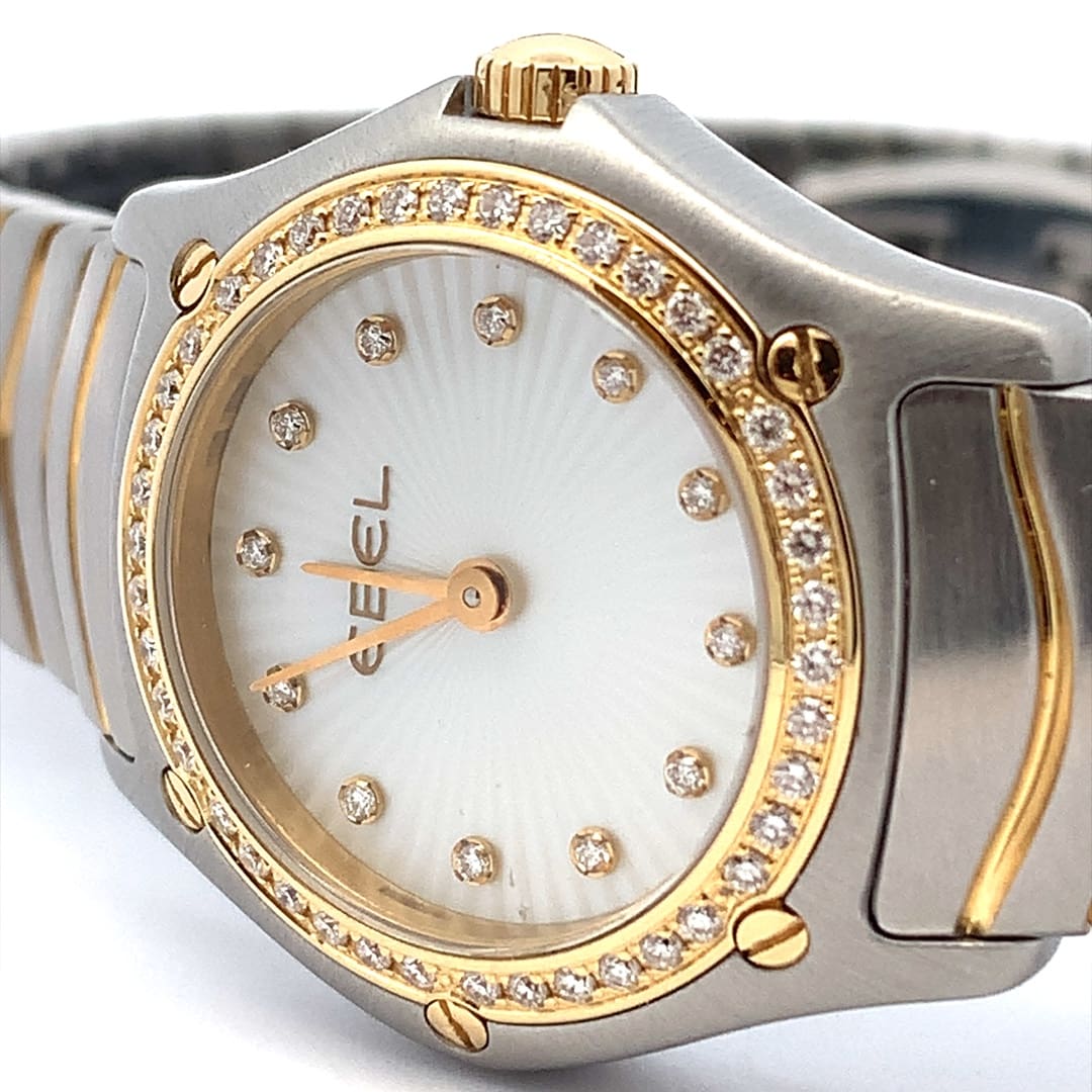 Ebel Classic Wave Diamond Ladies Watch E1157F14-16