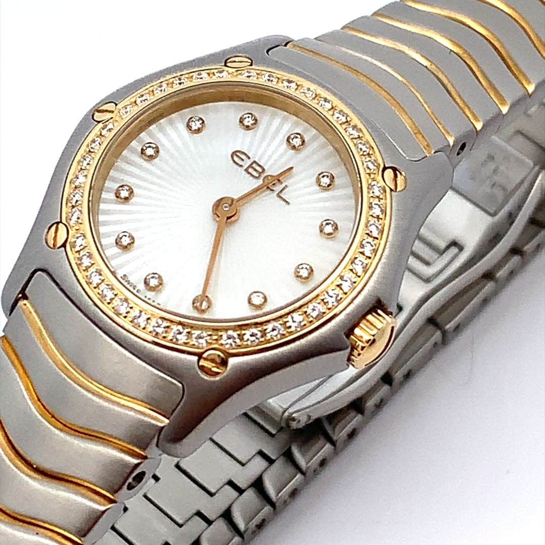 Ebel Classic Wave Diamond Ladies Watch E1157F14-16