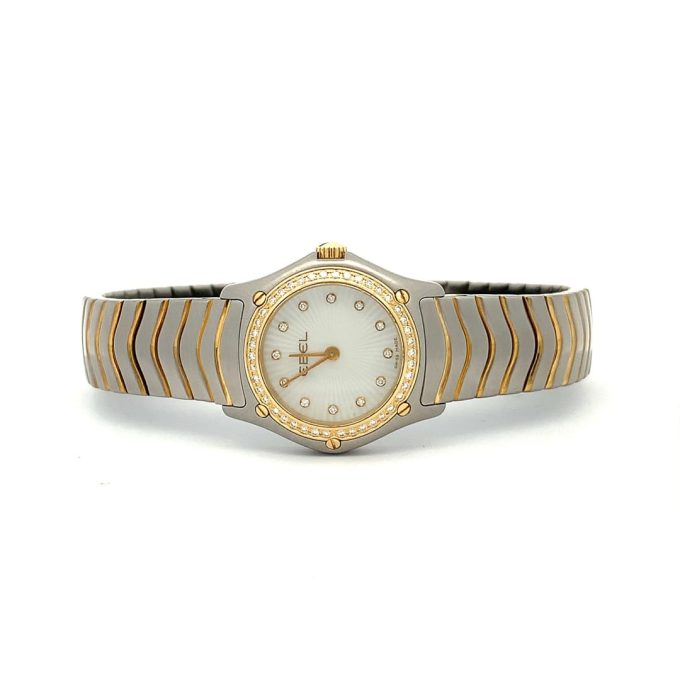Ebel Classic Wave Diamond Ladies Watch E1157F14-16
