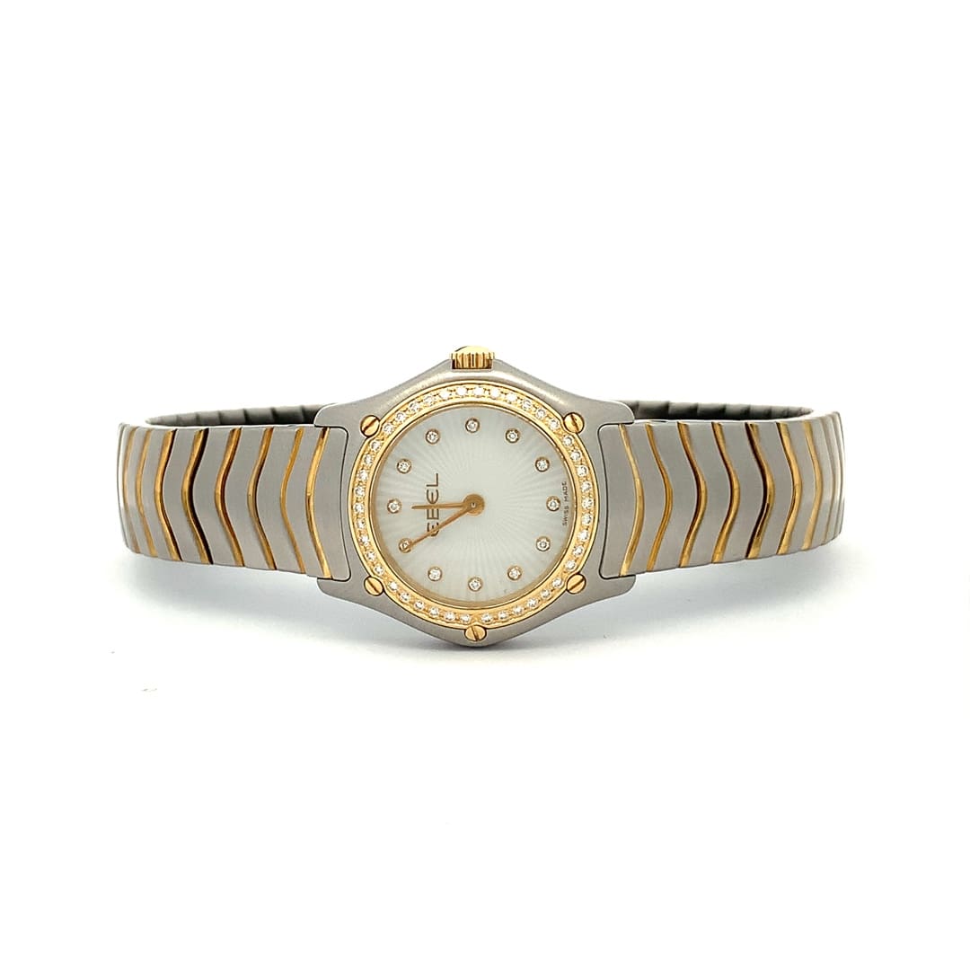 Ebel Classic Wave Diamond Ladies Watch E1157F14-16