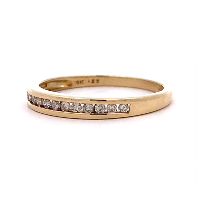 Diamond Channel Set Eternity Ring