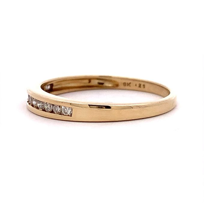 Diamond Channel Set Eternity Ring