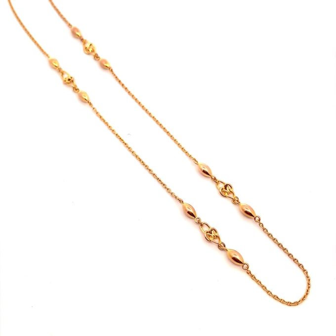 9ct Yellow Gold Fancy Link Necklace