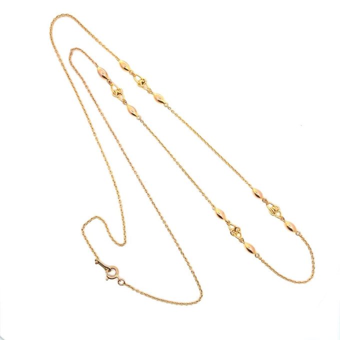 9ct Yellow Gold Fancy Link Necklace