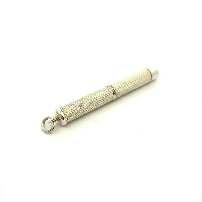 Silver Twist Action Toothpick