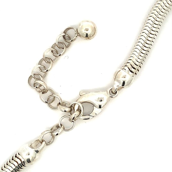 Thick Silver Snake Chain