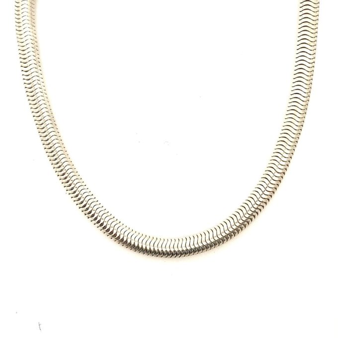 Thick Silver Snake Chain