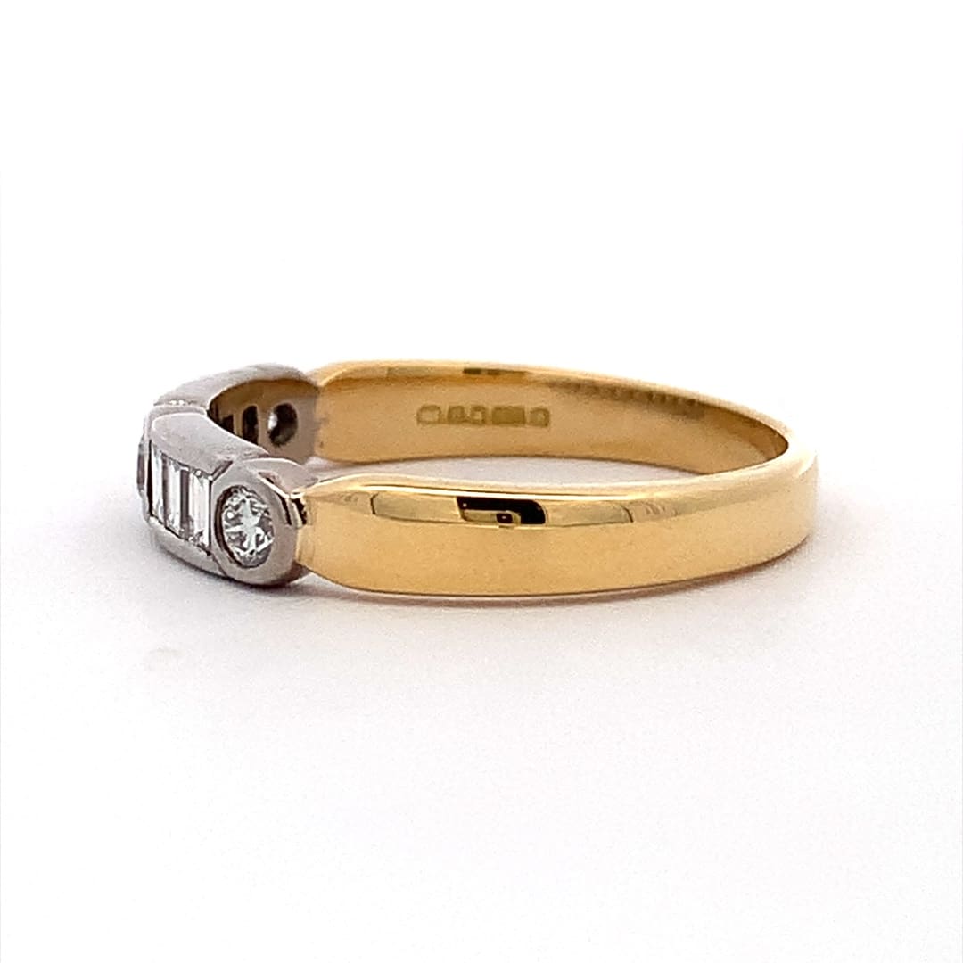 Mixed Cut Diamond Eternity Ring