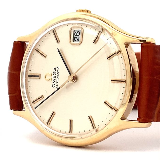 1976 Gold Omega Automatic Watch 1625422