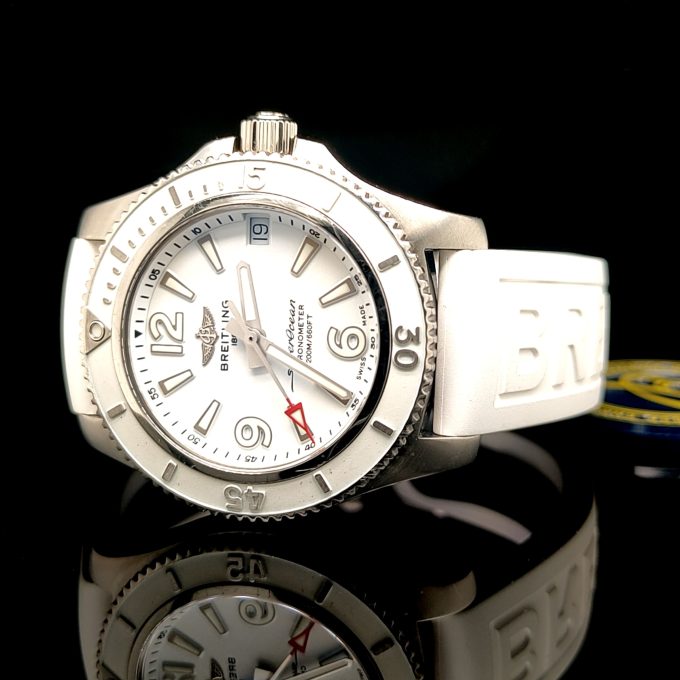 Breitling Automatic Superocean Ladies Watch A17316