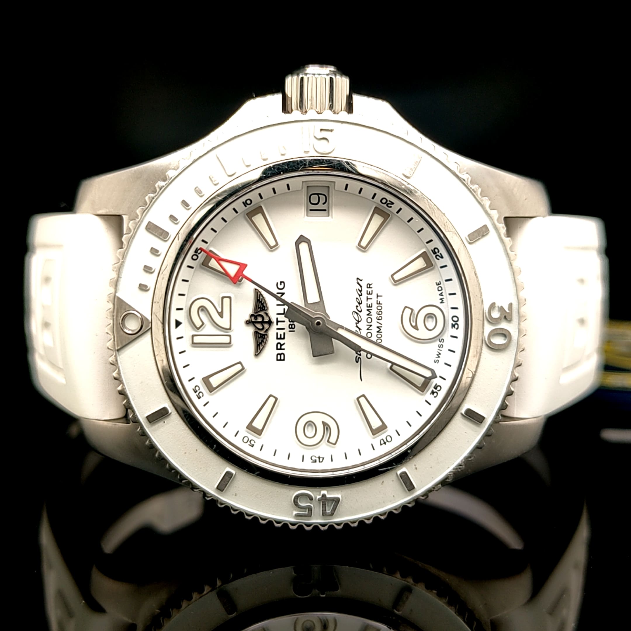 Breitling Automatic Superocean Ladies Watch A17316