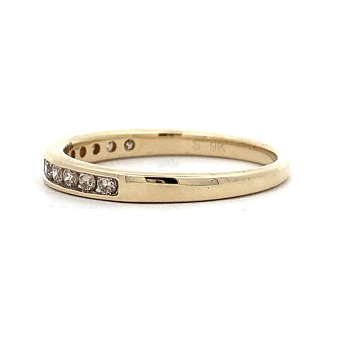 0.25ct Diamond Channel Set Eternity Ring