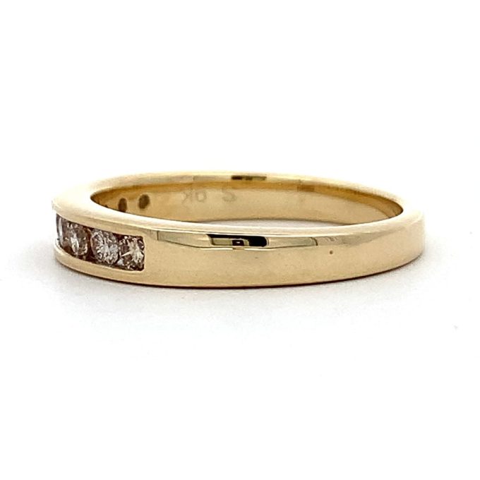 0.33ct Diamond Channel Set Eternity Ring