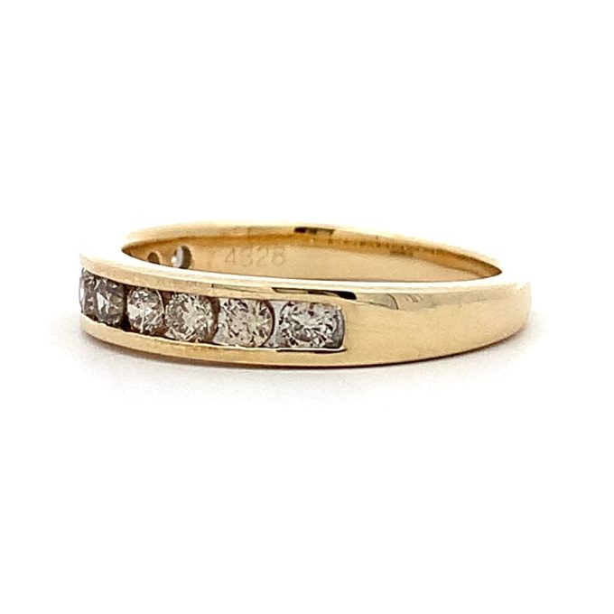 0.50ct Diamond Channel Set Eternity Ring