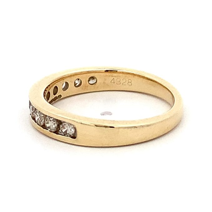 0.50ct Diamond Channel Set Eternity Ring