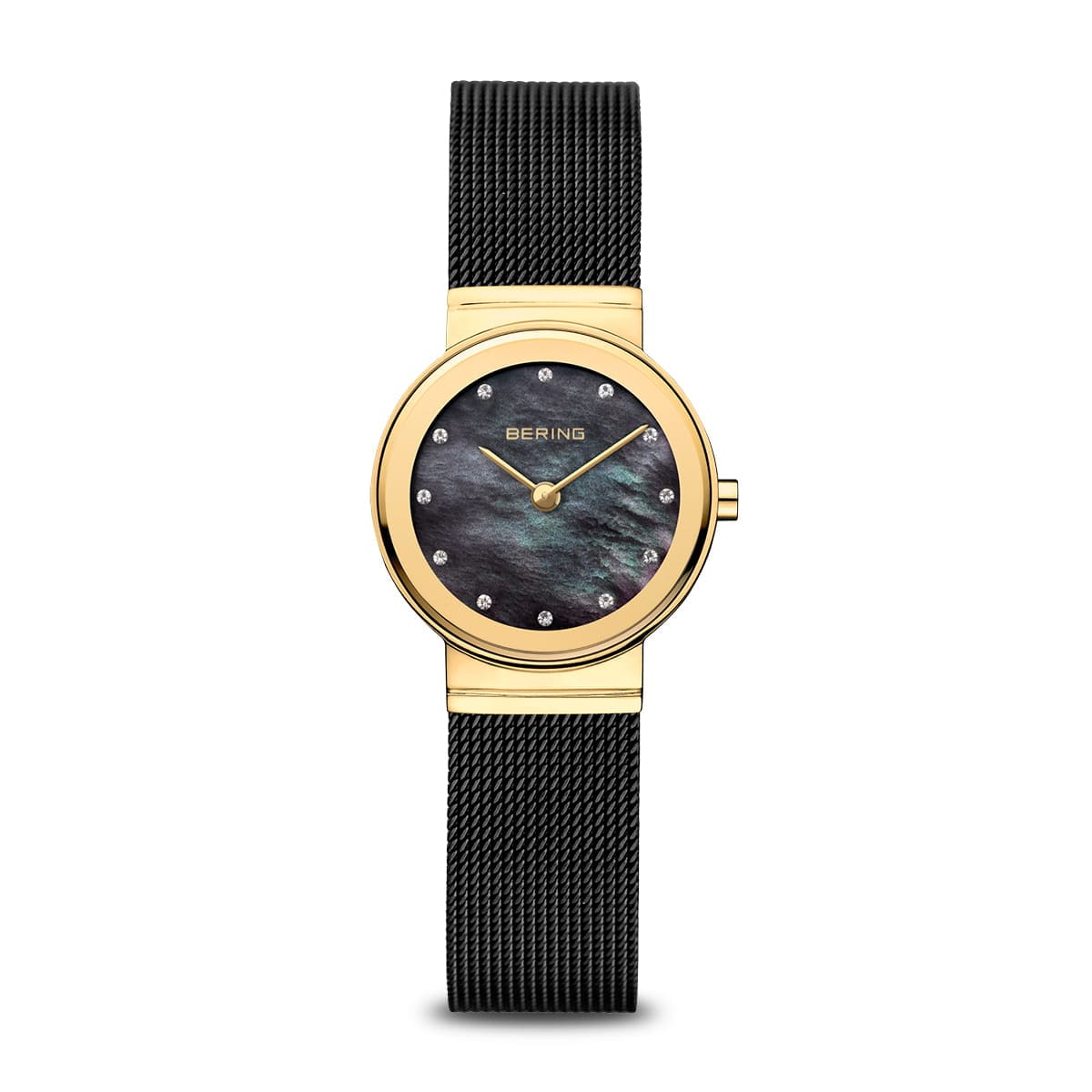 Bering Gold and Black Mirror Watch 10126-132