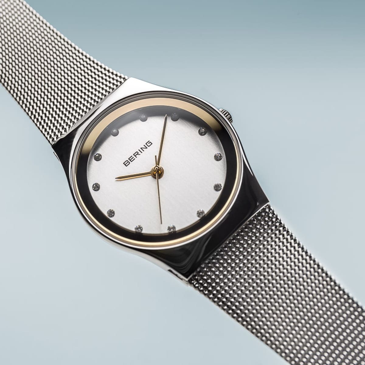 Bering Ladies Two Tone Mirror Watch 12927-010