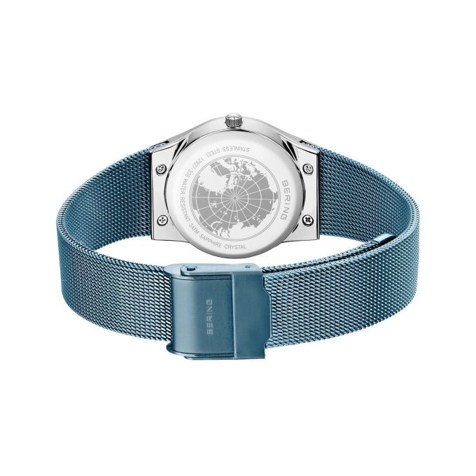 Bering Ladies Blue Steel Watch 12927-308