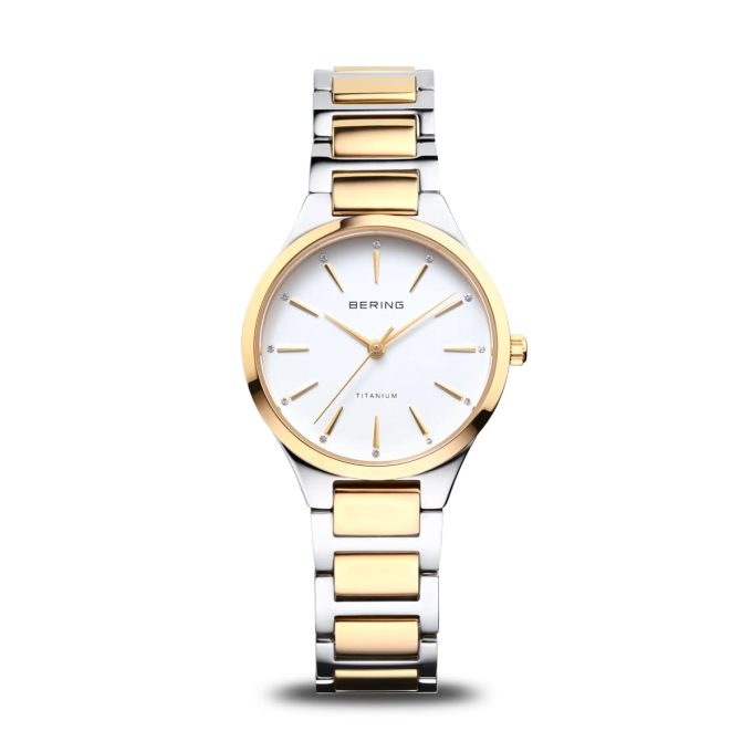 Bering Ladies Two Tone Titanium Watch 15630-701