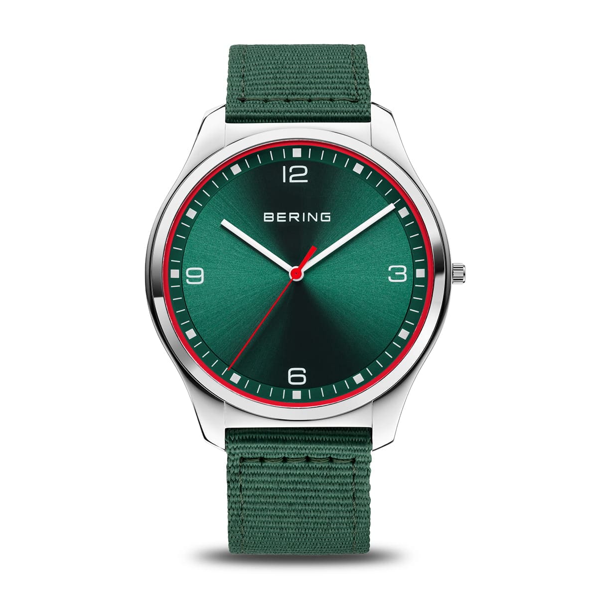 Bering Green Ultra Slim Gents Watch 18342-508
