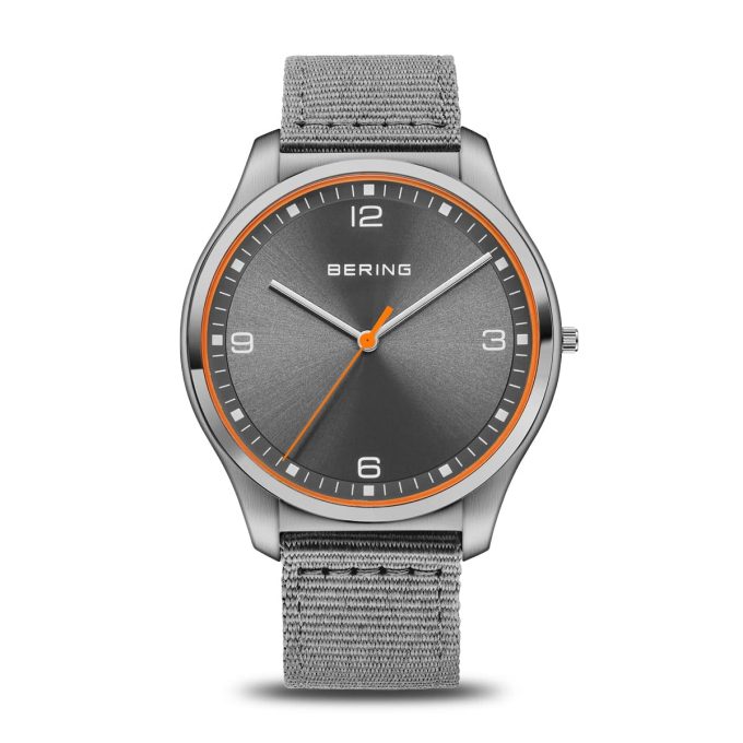 Bering Grey Ultra Slim Gents Watch 18342-577