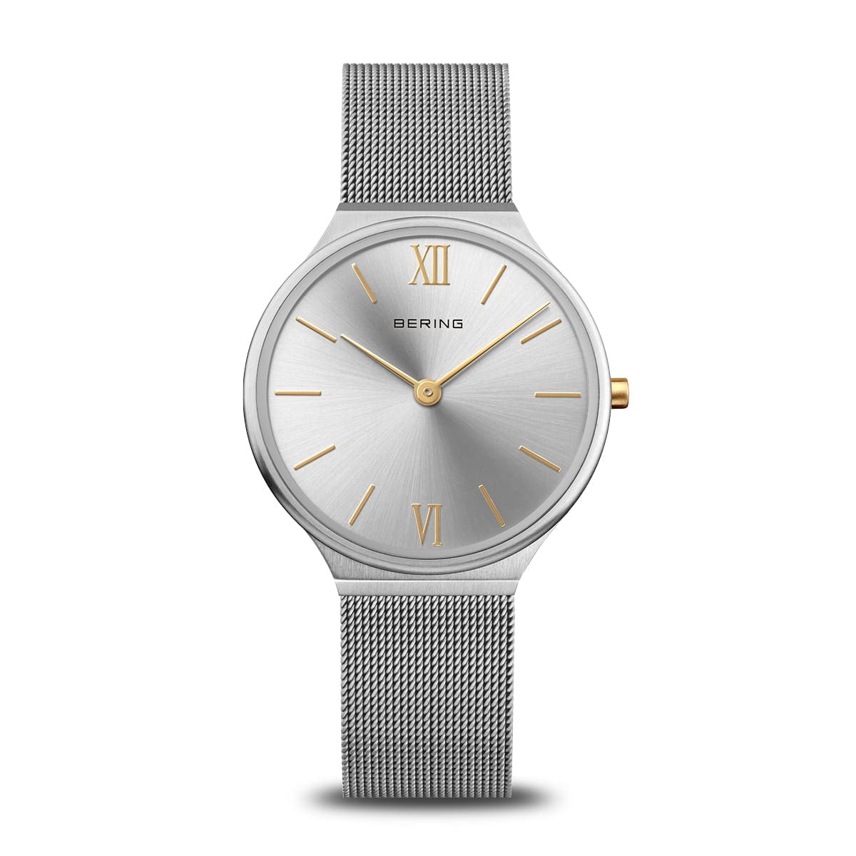 Bering Two Tone Ultra Slim Ladies Watch 18434-010
