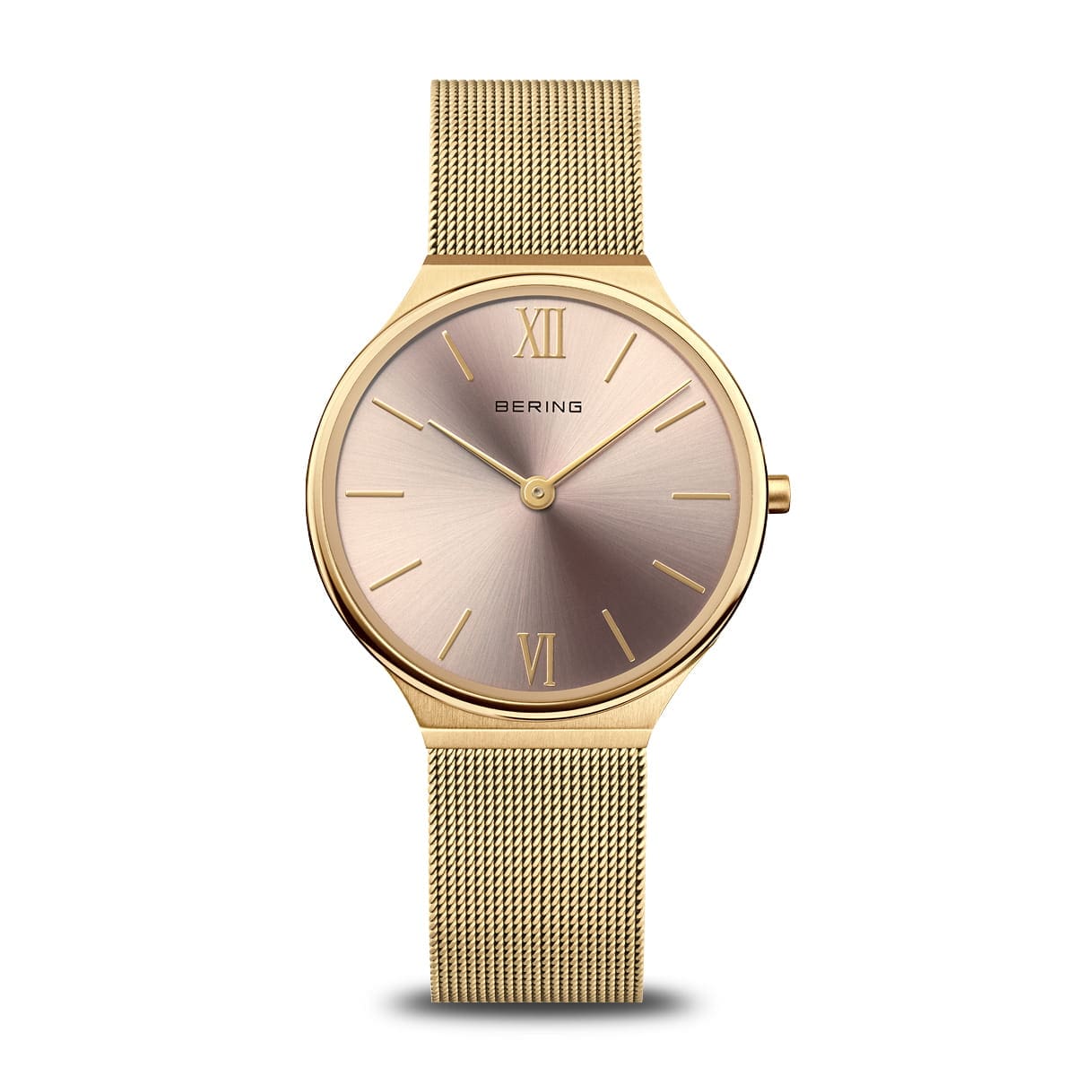 Bering Gold / Rose Ultra Slim Ladies Watch 18434-336