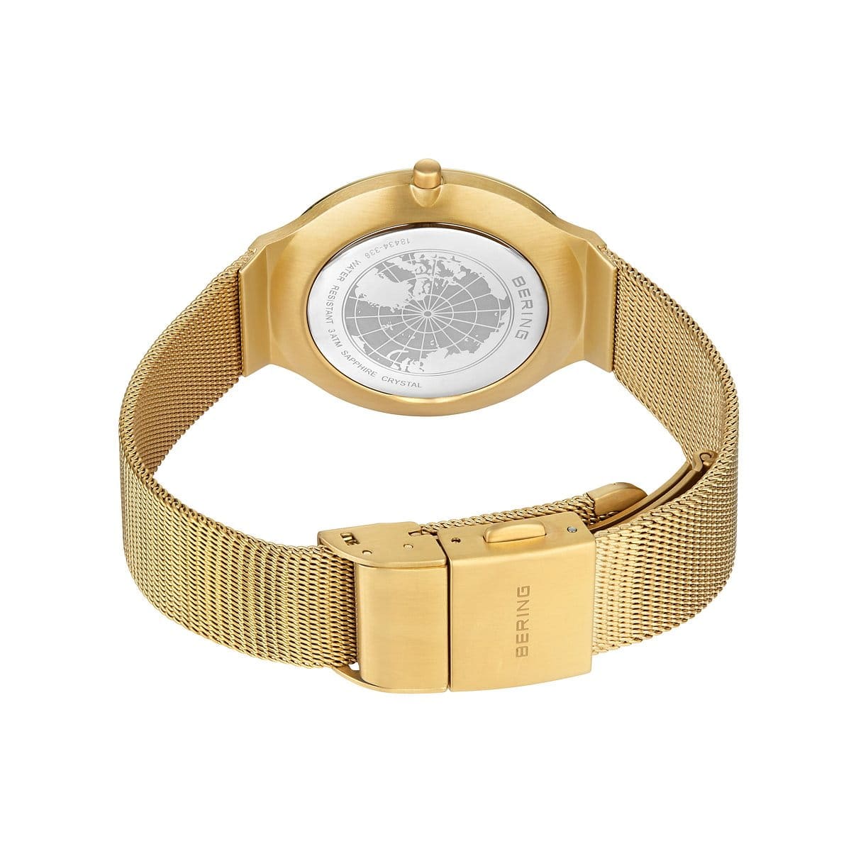 Bering Gold / Rose Ultra Slim Ladies Watch 18434-336