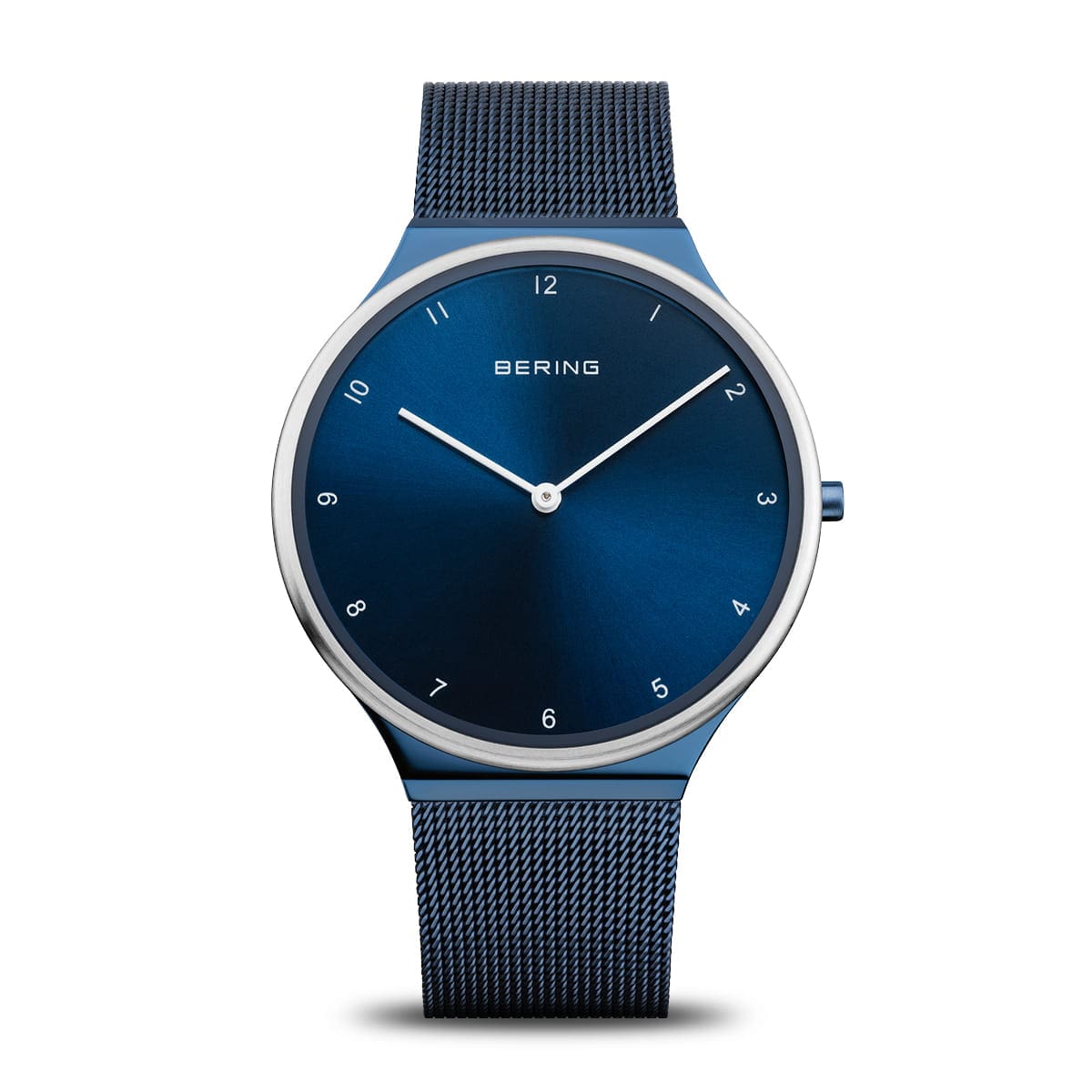 Bering Minimal Blue Steel Watch 18440-397