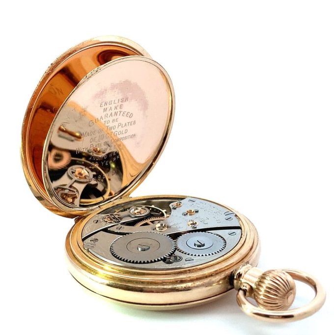 Hunter Pocket Watch by Waltham C1920