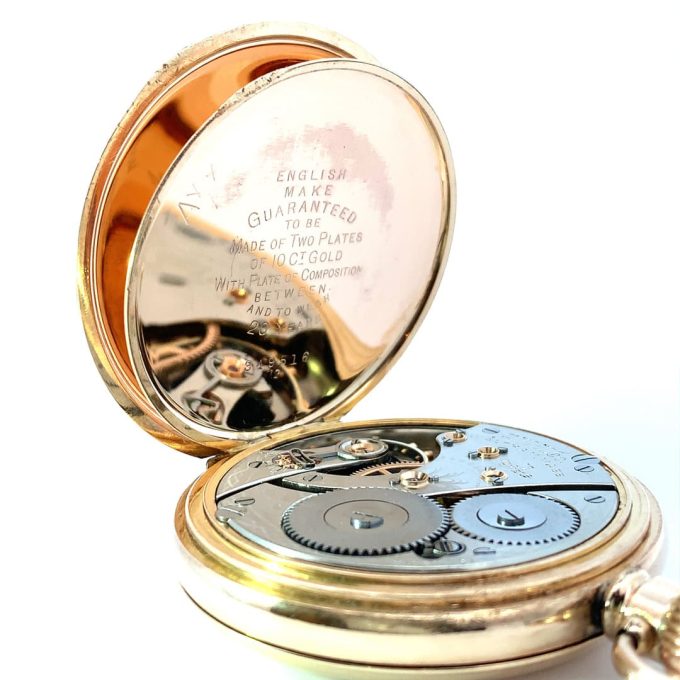 Hunter Pocket Watch by Waltham C1920