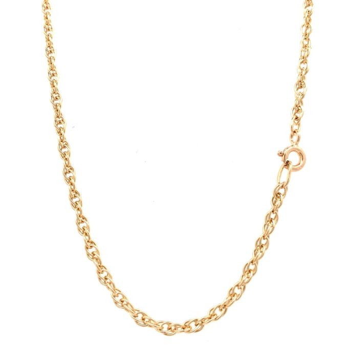 9ct Gold Prince of Wales Chain - 18 Inch