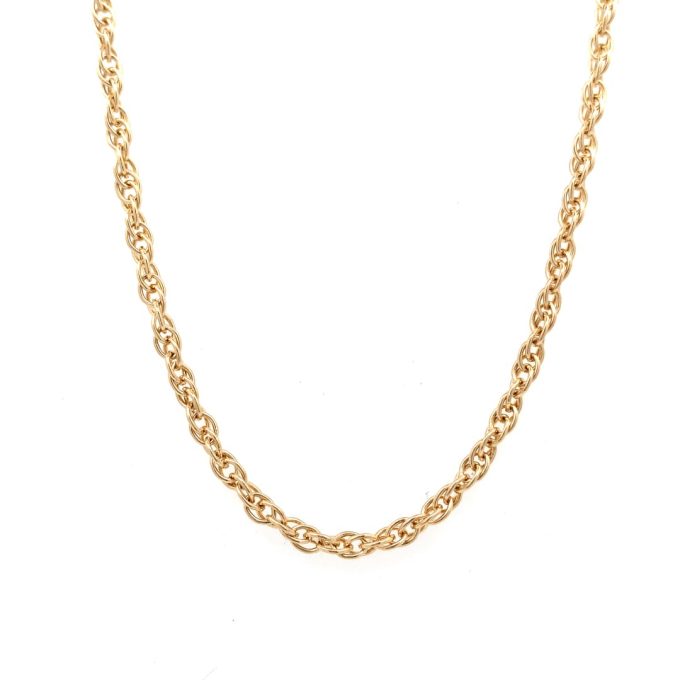 9ct Gold Prince of Wales Chain - 18 Inch