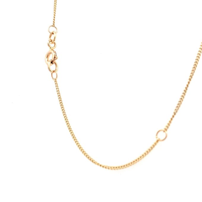 9ct Gold Engravable Heart Necklace