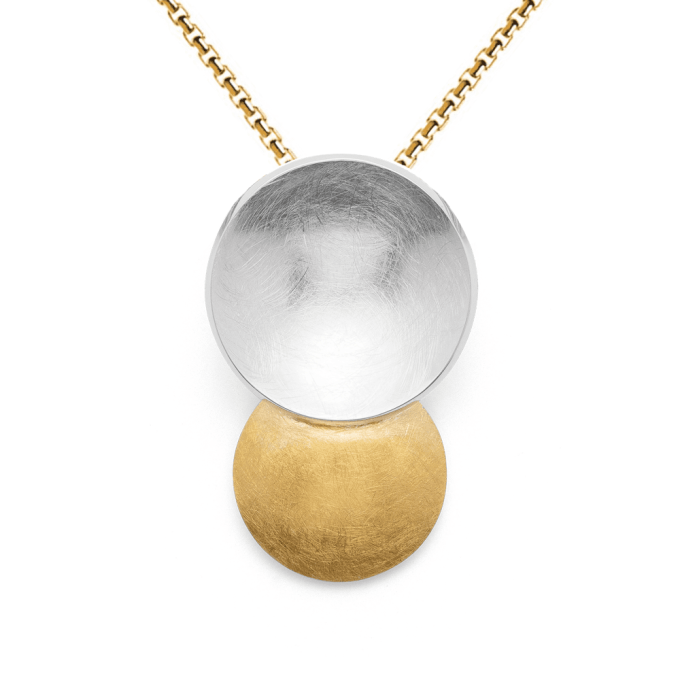 Bastian Two Tone Simply Necklace