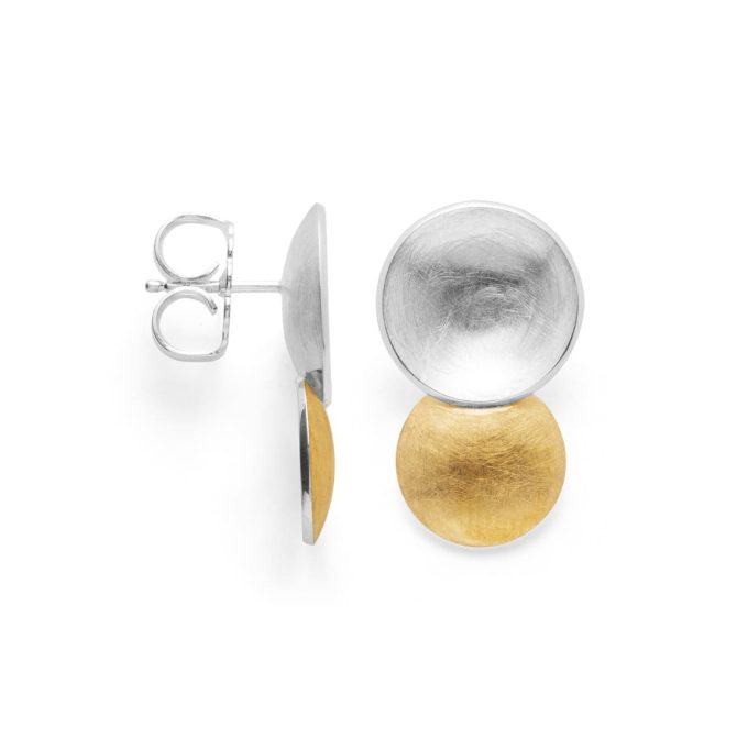 Bastian Simply Bi-Colour Drop Earrings