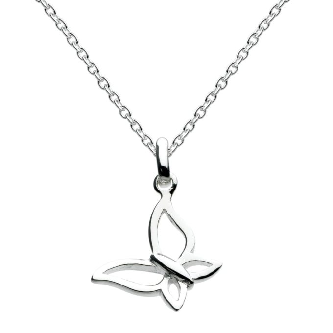 Silver Butterfly Necklace