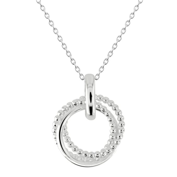 Silver Rings Necklace