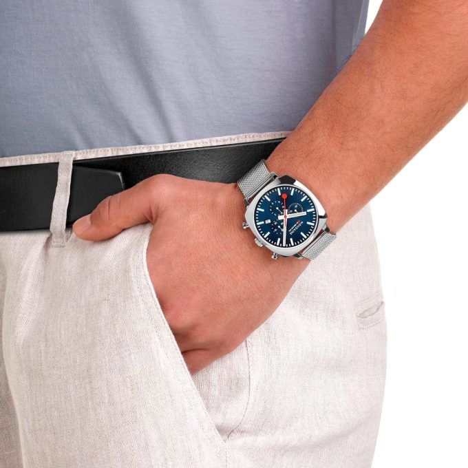 Mondaine Grand Cushion Watch MSL41440LDSET