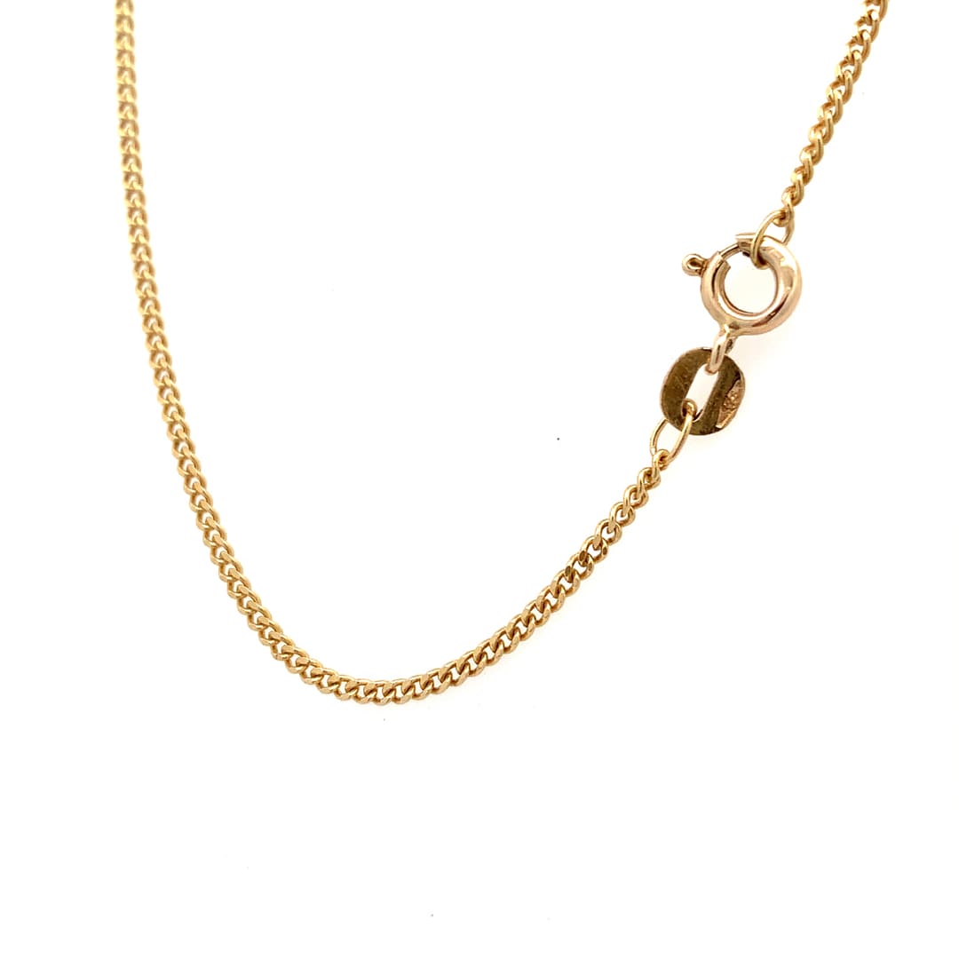 Opal and Gold Pendant Necklace