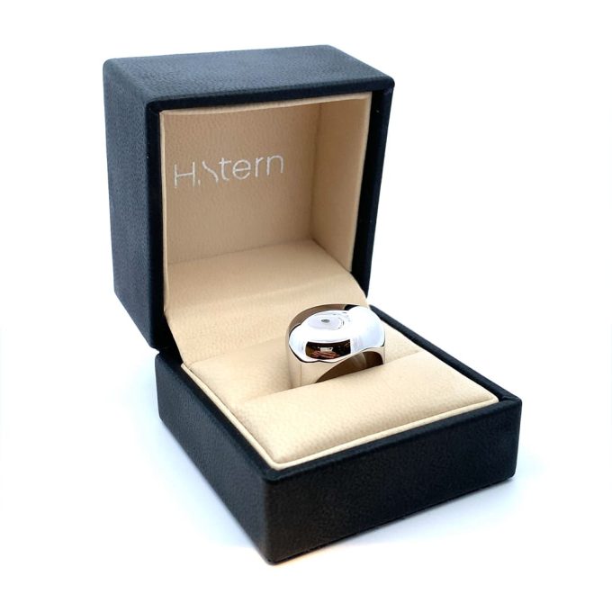 H. Stern White Gold Golden Stones Ring