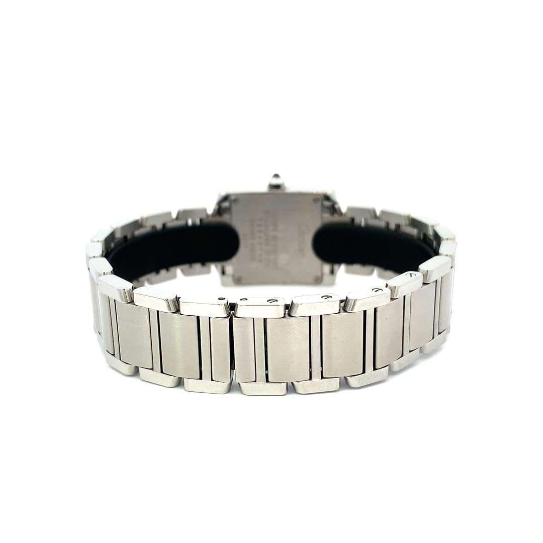 Cartier Tank Francaise Ladies Steel Watch 3217