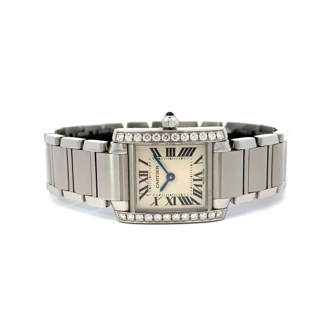 Cartier Tank Francaise Ladies Steel Watch 3217