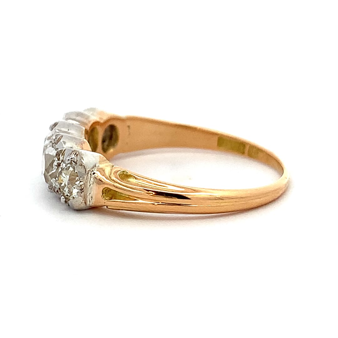Victorian Diamond Five Stone Ring