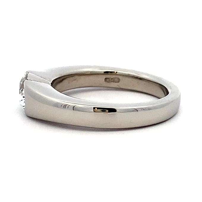 Boodles Oval Diamond Solitaire & Band Set