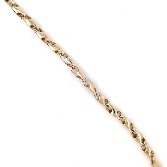 9ct Gold Lobster Link Bracelet